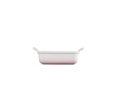 Plat rectangulaire Héritage en céramique 19cm 1,1l Shell Pink  Le Creuset