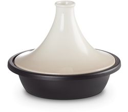 Tajine in Geëmailleerd Gietijzer 31cm 3,7l Meringue  Le Creuset