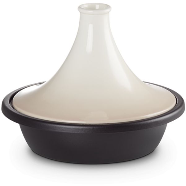 Le Creuset Tajine in Geëmailleerd Gietijzer 31cm 3,7l Meringue 