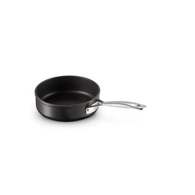 Anti-aanbak sauteerpan met rechte wand 20cm Zwart  Le Creuset