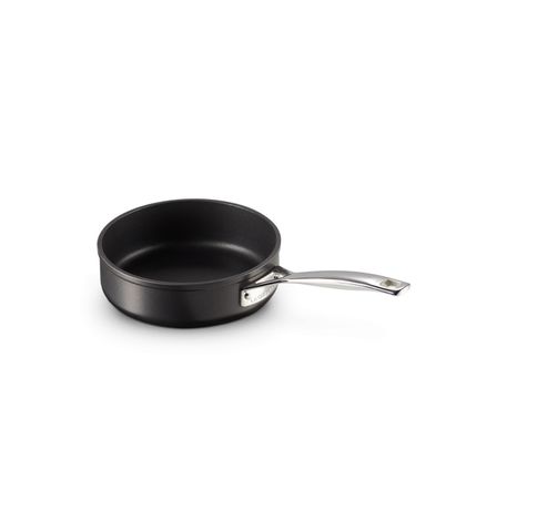 Anti-aanbak sauteerpan met rechte wand 20cm Zwart  Le Creuset