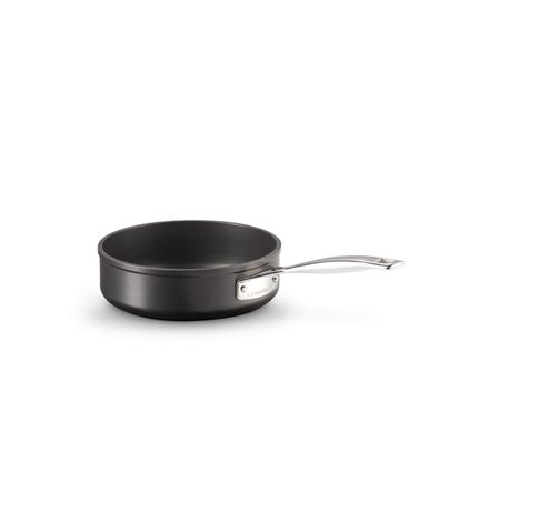 Anti-aanbak sauteerpan met rechte wand 20cm Zwart  Le Creuset