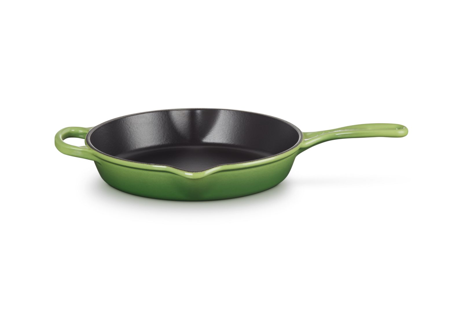 Skillet Hoog in Geëmailleerd Gietijzer 26cm 2l Bamboo Green
