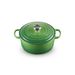 Gietijzeren Ronde cocotte 24cm 4,2L Bamboo Green 