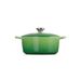 Le Creuset Gietijzeren Ronde cocotte 24cm 4,2L Bamboo Green