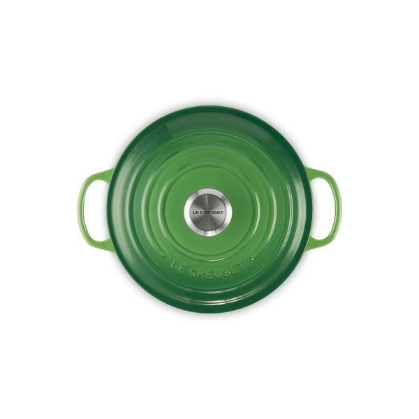 Le Creuset Gietijzeren Ronde cocotte 24cm 4,2L Bamboo Green