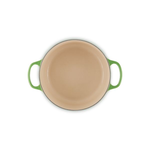 Le Creuset Gietijzeren Ronde cocotte 24cm 4,2L Bamboo Green