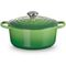 Gietijzeren Ronde cocotte 24cm 4,2L Bamboo Green 