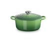 Stoofpan Rond in Geëmailleerd Gietijzer 24cm 4,2L Bamboo Green
