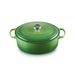 Gietijzeren ovale Cocotte 31cm 6,3l Bamboo Green 