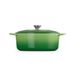 Gietijzeren ovale Cocotte 31cm 6,3l Bamboo Green 