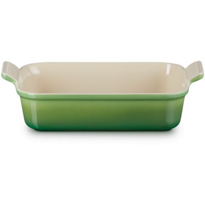 Ovenschaal Rechthoekig in Aardewerk 26cm 2,4l Bamboo Green  Le Creuset