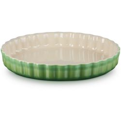 Le Creuset Taartvorm in Aardewerk 28cm 2L Bamboo Green  