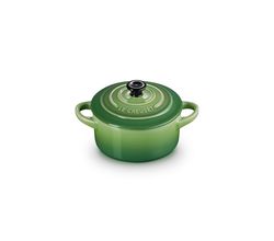 Mini Stoofpan in Aardewerk 10cm 0,25l Bamboo Green Le Creuset