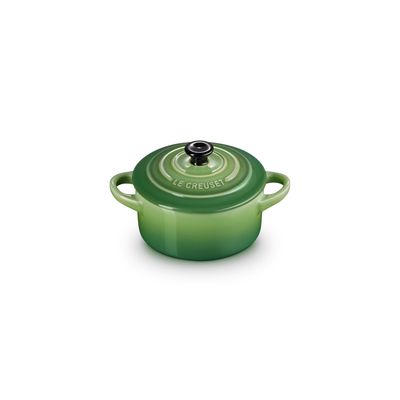 Mini Stoofpan in Aardewerk 10cm 0,25l Bamboo Green  Le Creuset