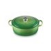 Gietijzeren ovale Cocotte 29cm 4,7l Bamboo Green 