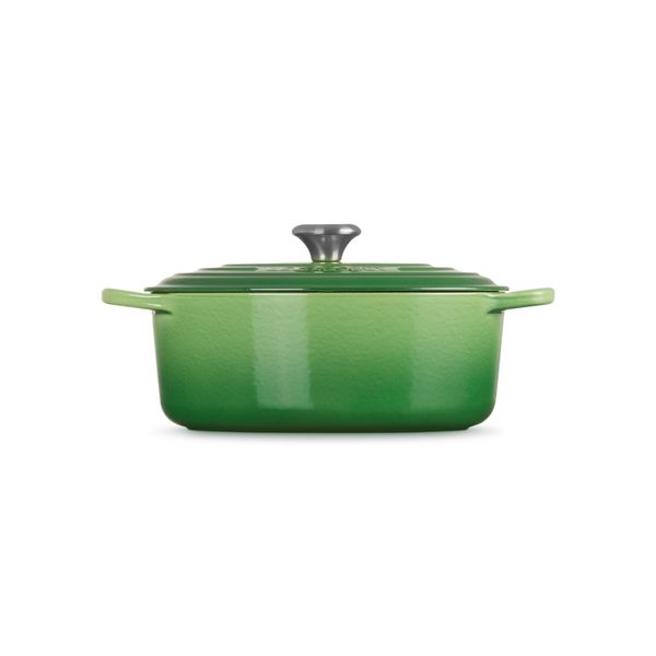 Gietijzeren ovale Cocotte 29cm 4,7l Bamboo Green 