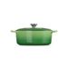 Gietijzeren ovale Cocotte 29cm 4,7l Bamboo Green 