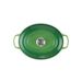 Le Creuset Gietijzeren ovale Cocotte 29cm 4,7l Bamboo Green