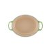 Gietijzeren ovale Cocotte 29cm 4,7l Bamboo Green 