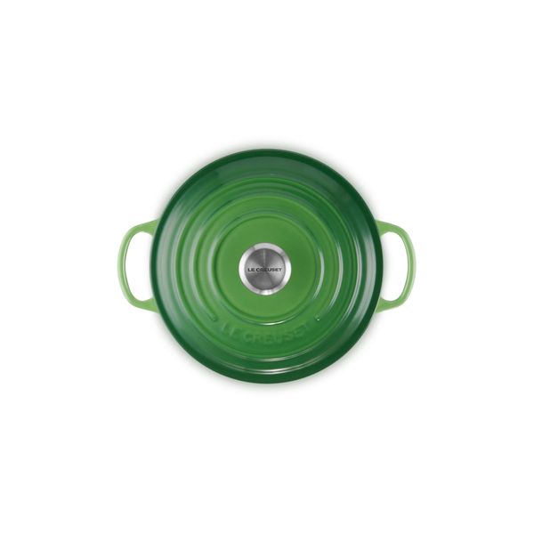 Gietijzeren Ronde cocotte 20cm 2,4L Bamboo Green 