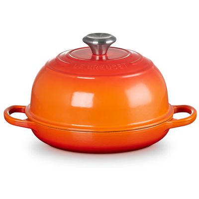 Broodpan in Geëmailleerd Gietijzer 24cm 1,6L Oranjerood   Le Creuset