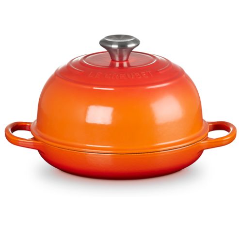 Broodpan in Geëmailleerd Gietijzer 24cm 1,6L Oranjerood   Le Creuset