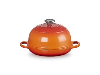 Broodpan in Geëmailleerd Gietijzer 24cm 1,6L Oranjerood 