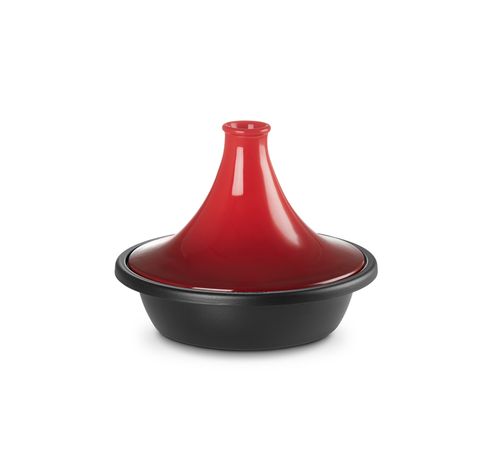 Tajine in Geëmailleerd Gietijzer 31cm 3,7l kersenrood  Le Creuset