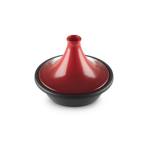 Tajine in Geëmailleerd Gietijzer 31cm 3,7l kersenrood  Le Creuset