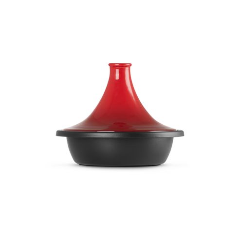 Tajine in Geëmailleerd Gietijzer 31cm 3,7l kersenrood  Le Creuset