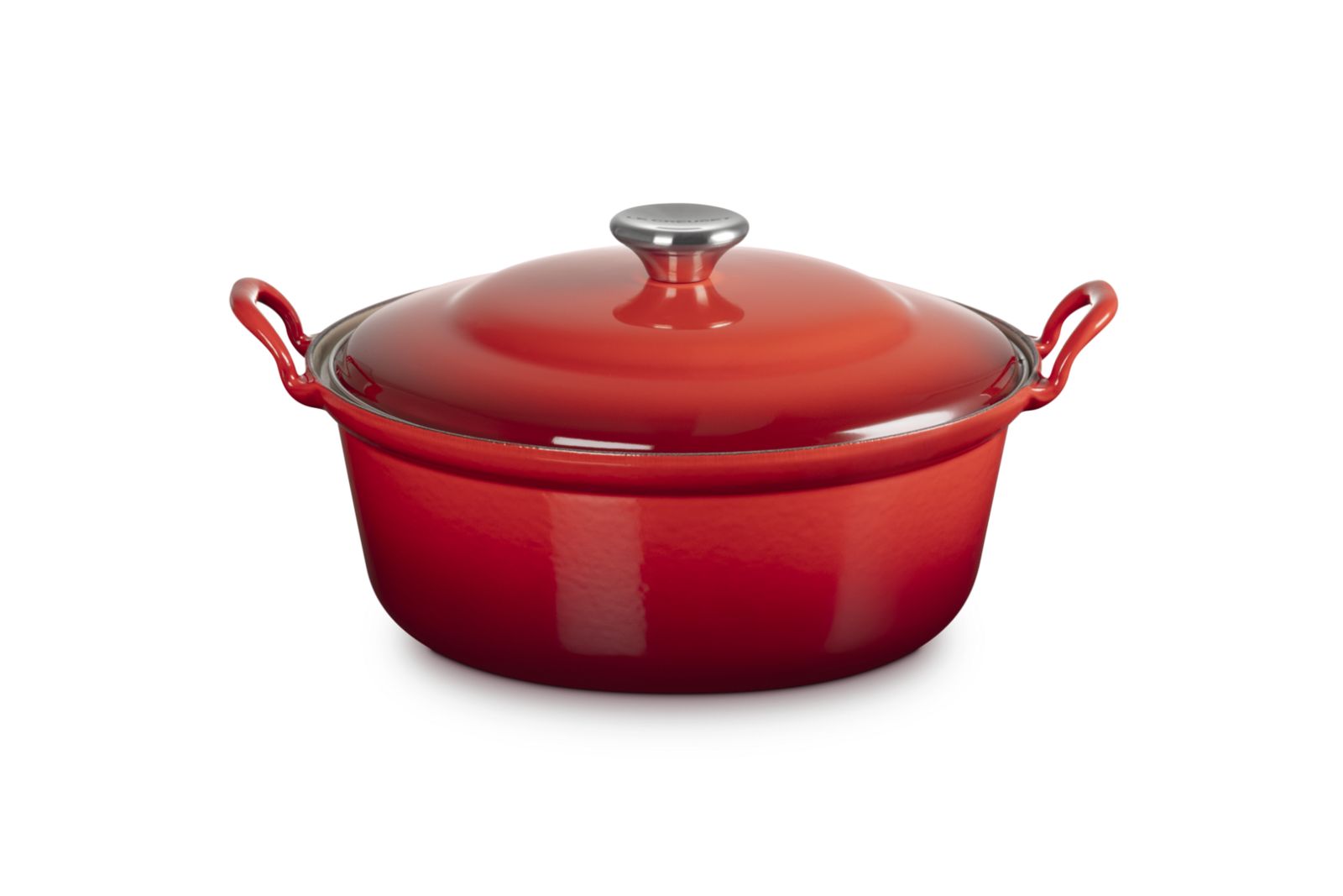 Faitout in Geëmailleerd Gietijzer 28cm 4,9l Kersenrood