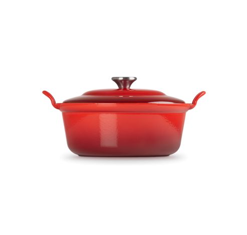 Faitout in Geëmailleerd Gietijzer 32cm 7,8l Cerise  Le Creuset