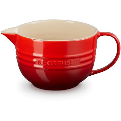 Mengkom in Aardewerk 2L Kersenrood  Le Creuset