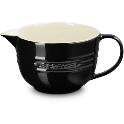 Mengkom in Aardewerk 2L Ebbenzwart  Le Creuset