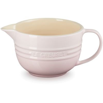 Mengkom in Aardewerk 2L Shell Pink  Le Creuset