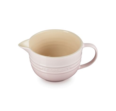 Mengkom in Aardewerk 2L Shell Pink  Le Creuset