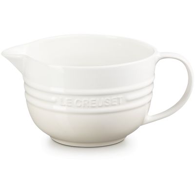 Mengkom in Aardewerk 2L Meringue  Le Creuset