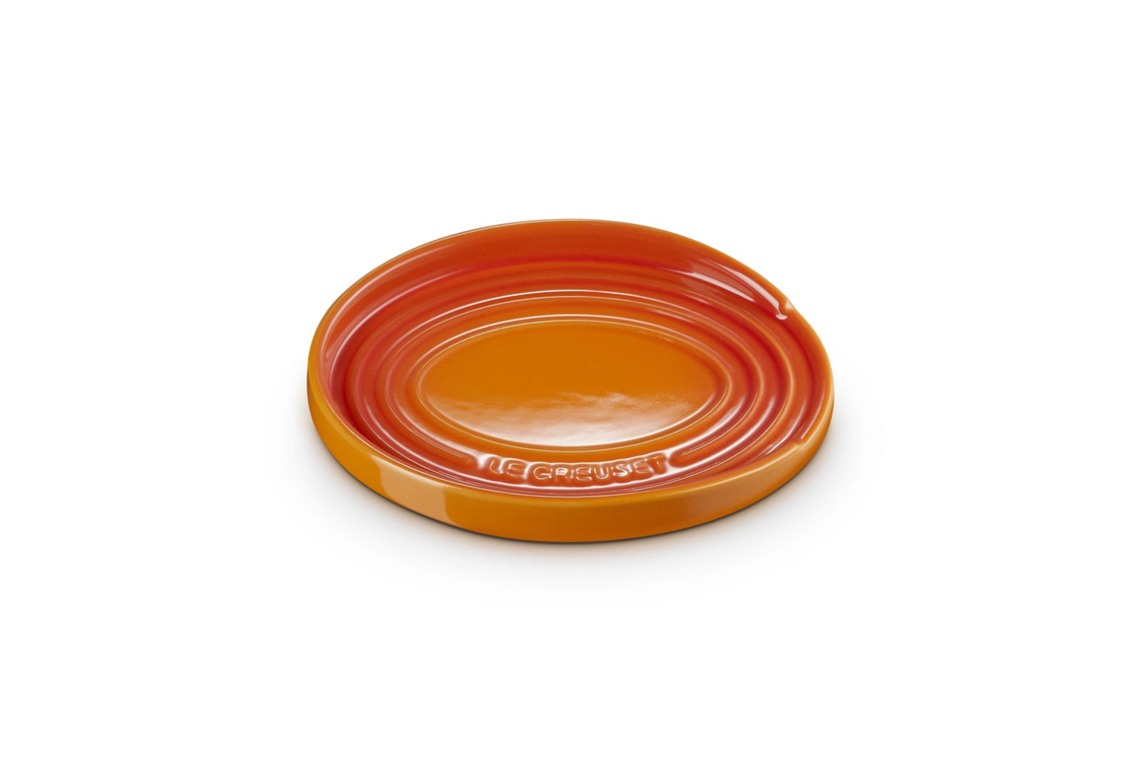 Lepelhouder in Aardewerk Ovaal 15cm Oranjerood