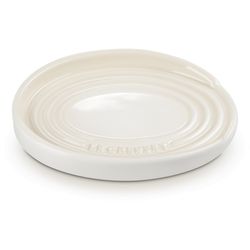 Le Creuset Porte Cuillère Ovale en Faïence Meringuée 