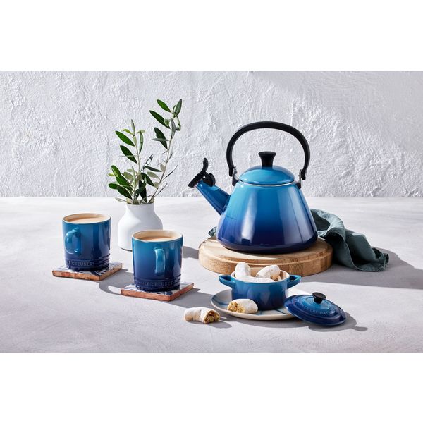 Le Creuset Koffietas in Aardewerk Azure 0,2l