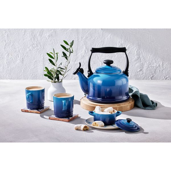 Le Creuset Koffietas in Aardewerk Azure 0,2l