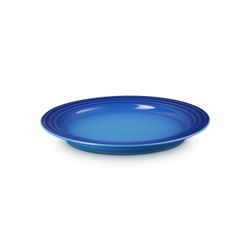 Le Creuset Assiette à déjeuner en Faïence d'Azur 22cm 