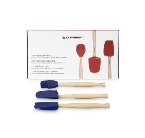 Lot de 3 Spatules Premium Azur  Le Creuset