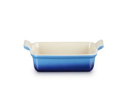 Ovenschaal Rechthoekig in Aardewerk Azure 19x14cm 1,1l Le Creuset