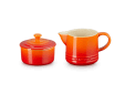 Melk- en Suikerset Oranjerood