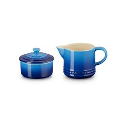 Le Creuset Melk- en Suikerset Azure 