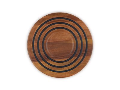 Magnetische Onderzetter in Acacia Hout 20cm