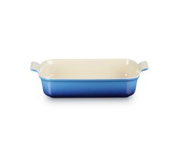 Ovenschaal Rechthoekig in Aardewerk Azure 32x24cm 3,1l Le Creuset