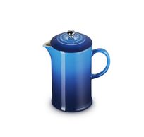 Cafetière avec Presse en Grès Azur 22cm 0.8l 